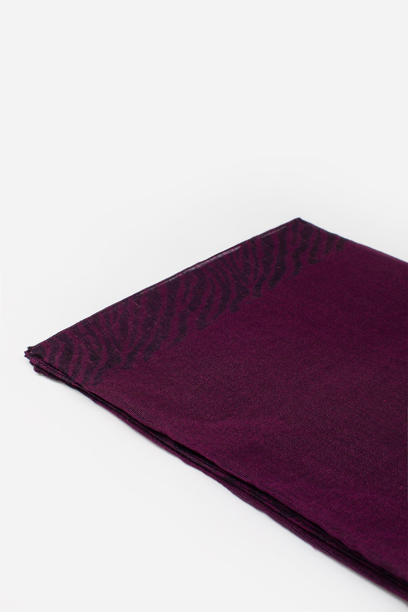 LINEN SOLID SHAWL