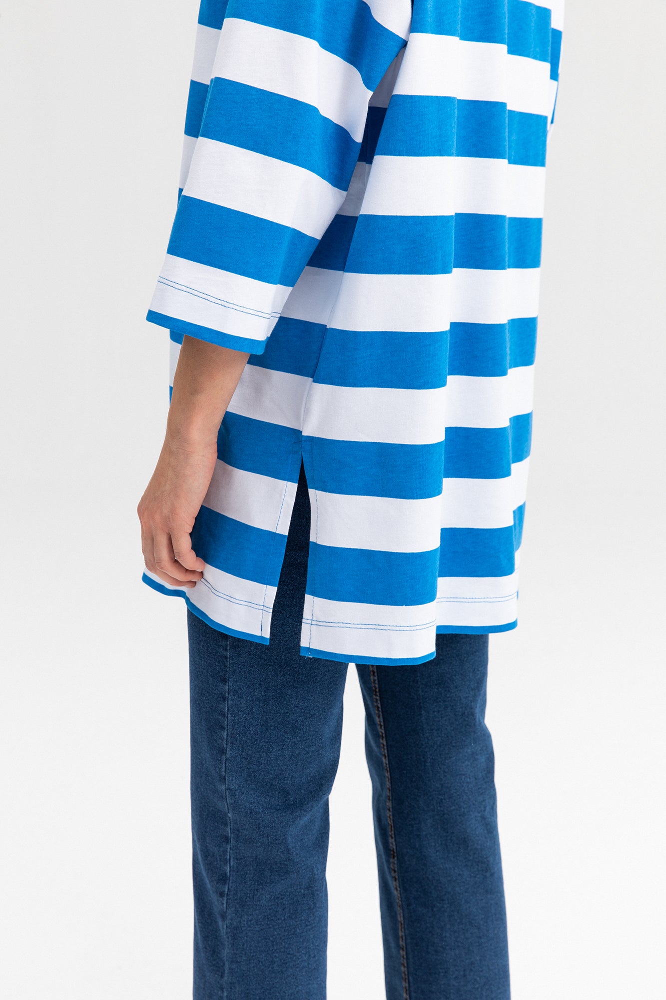 STRIPE OVERSIZE T-SHIRT