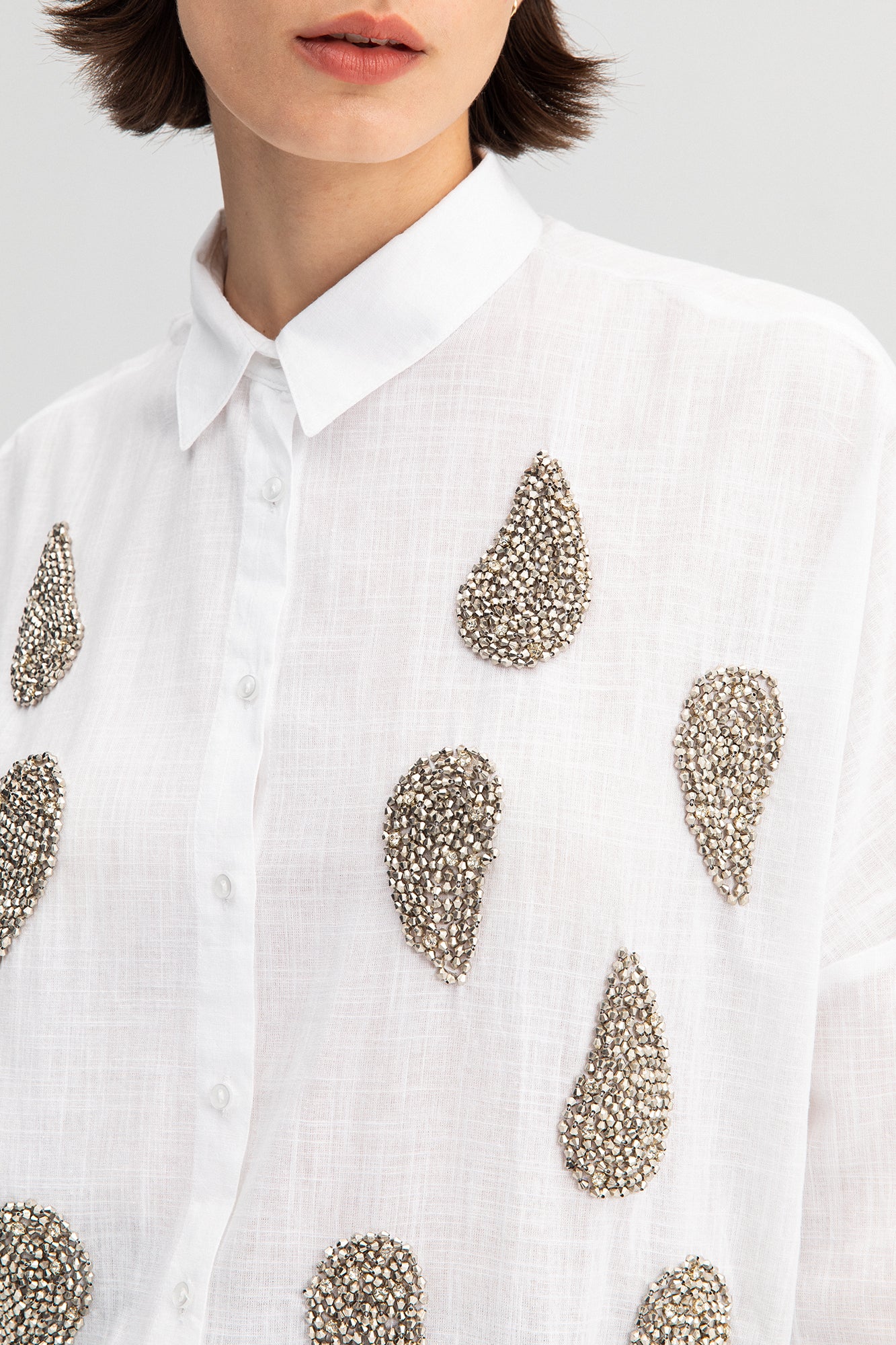 STONEWORK COTTON SHIRT