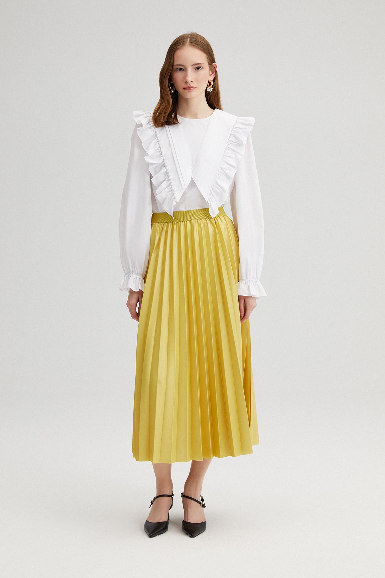 PLEATED SKIRT