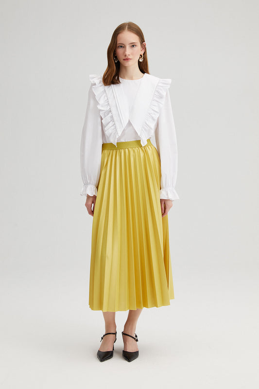 PLEATED SKIRT