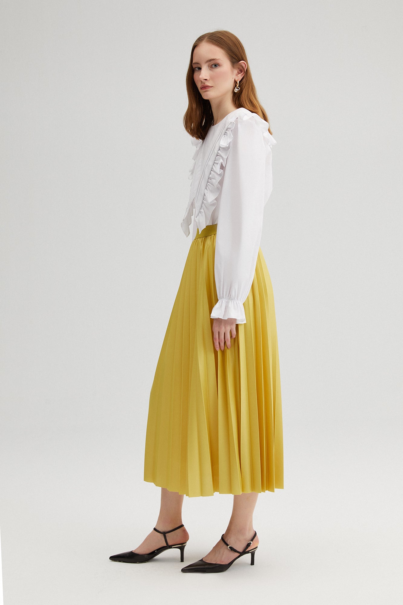 PLEATED SKIRT