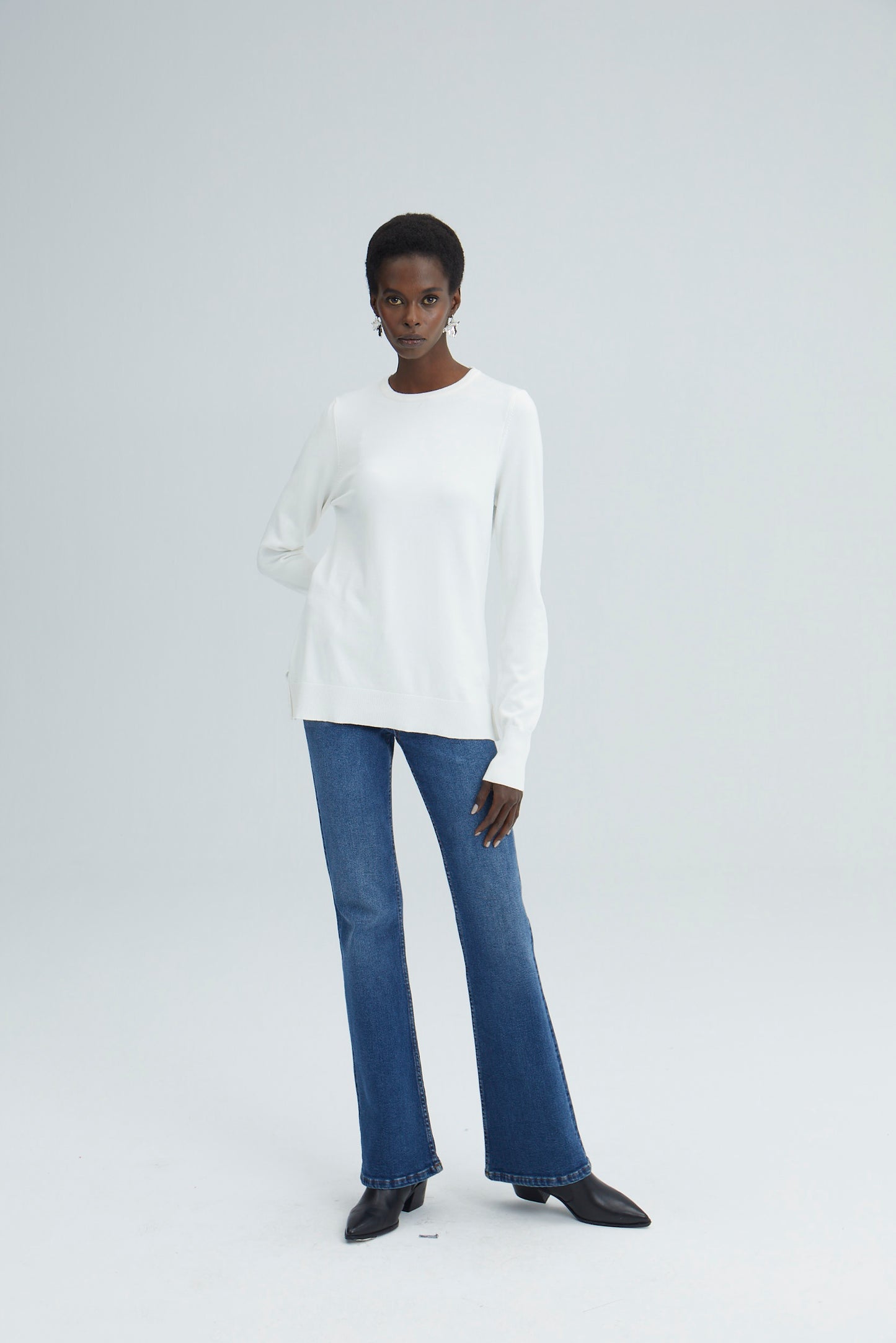 BASIC KNITTING SWEATER