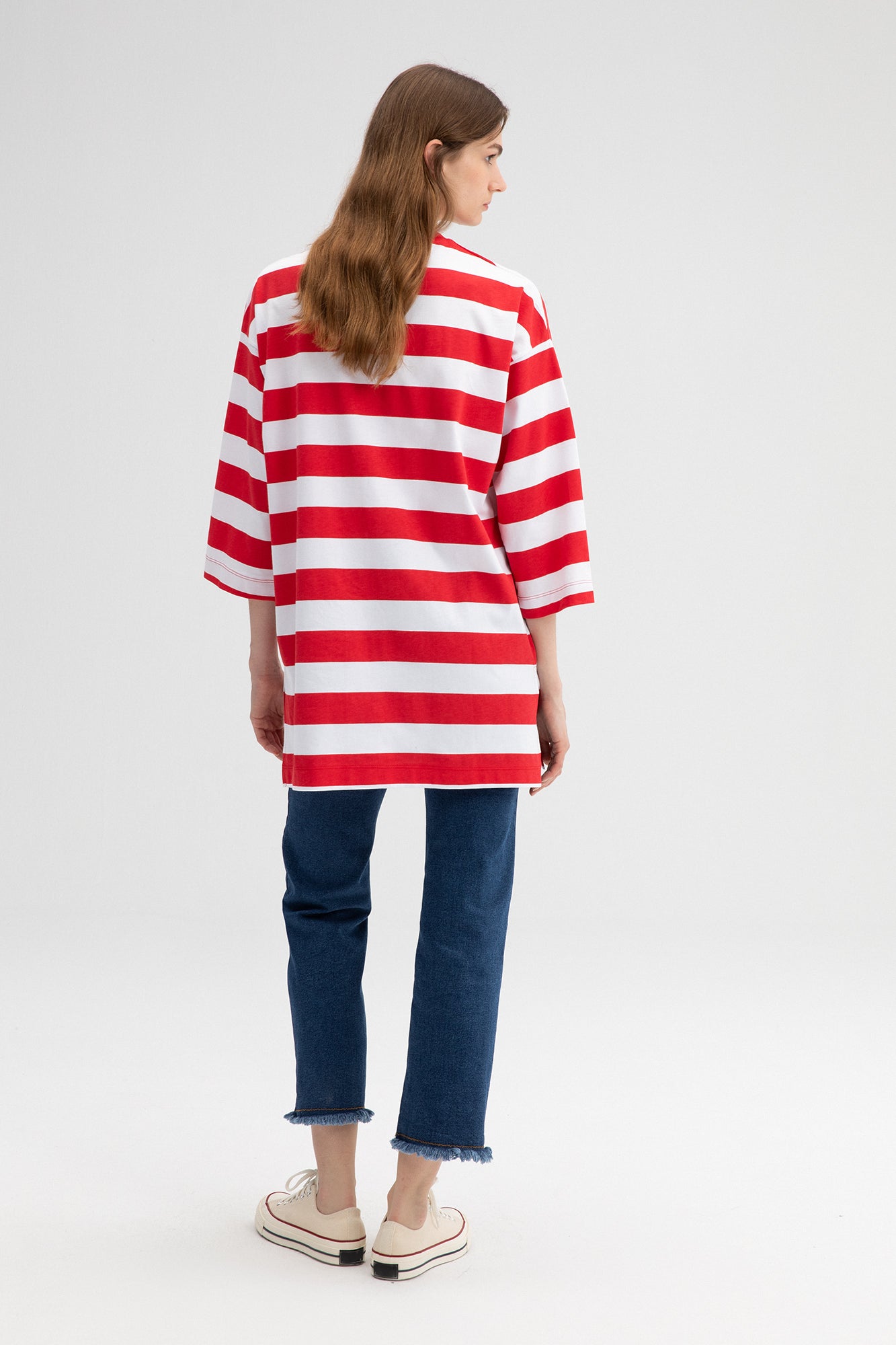 STRIPE OVERSIZE T-SHIRT