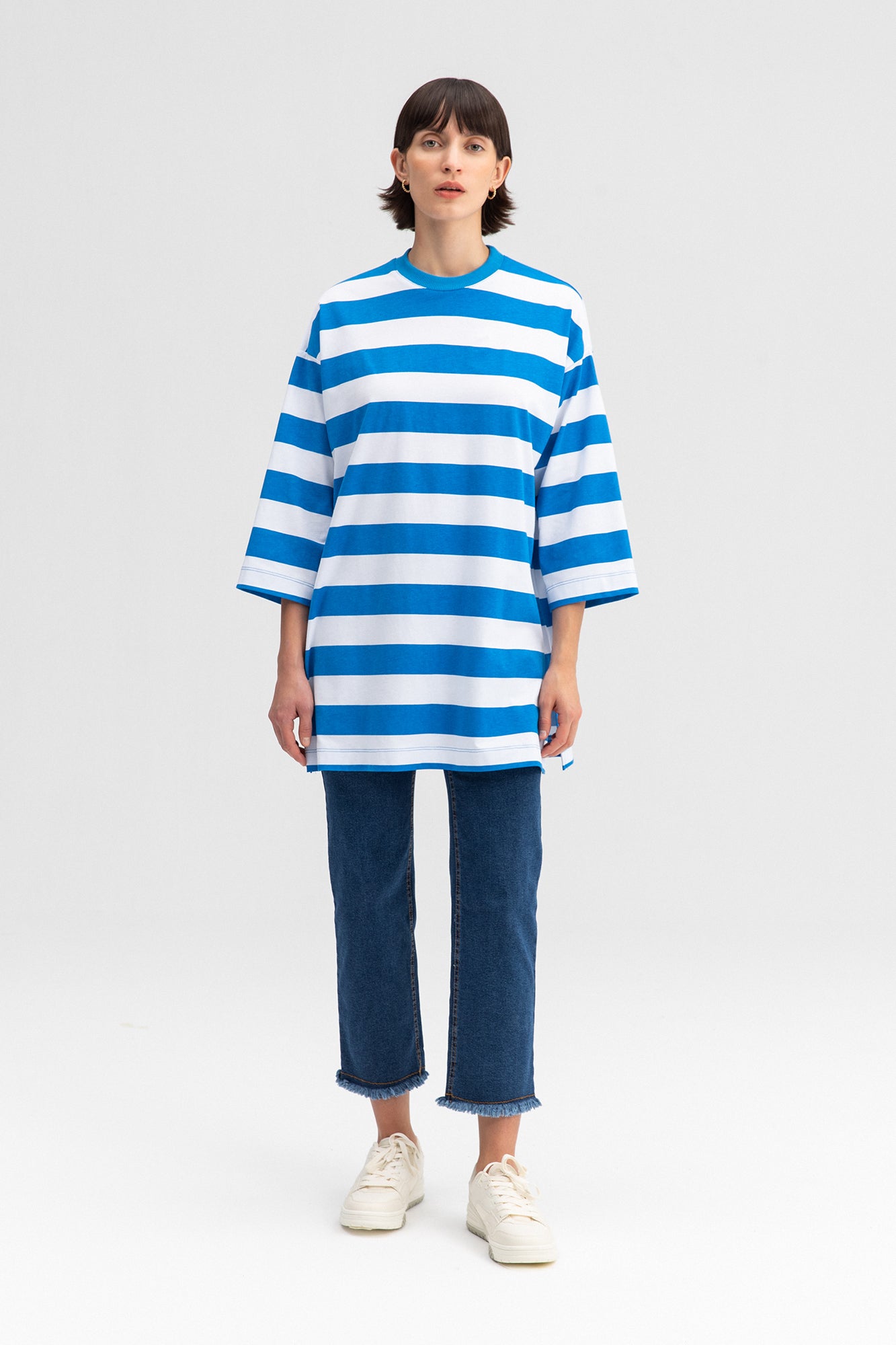 STRIPE OVERSIZE T-SHIRT