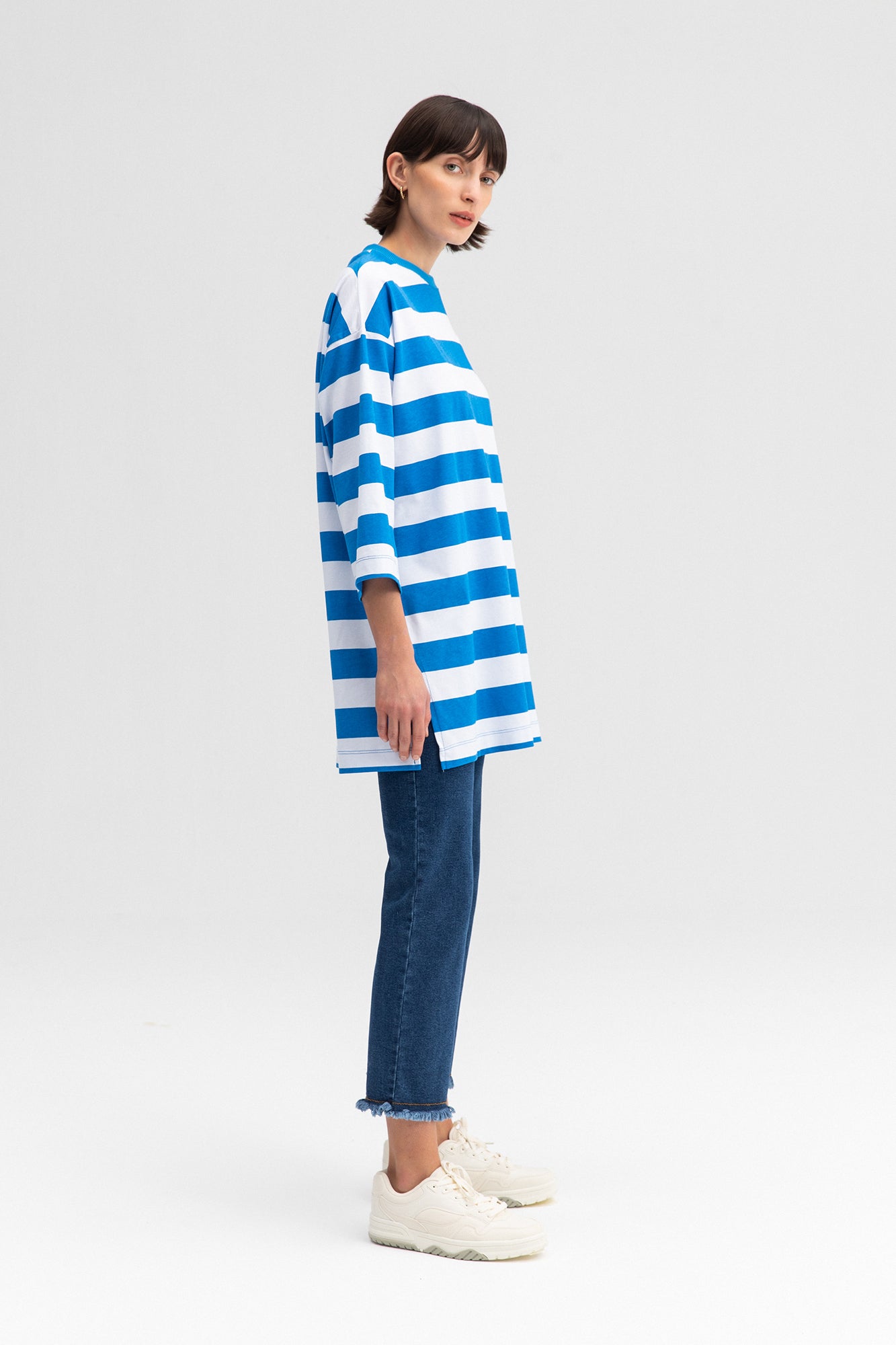 STRIPE OVERSIZE T-SHIRT