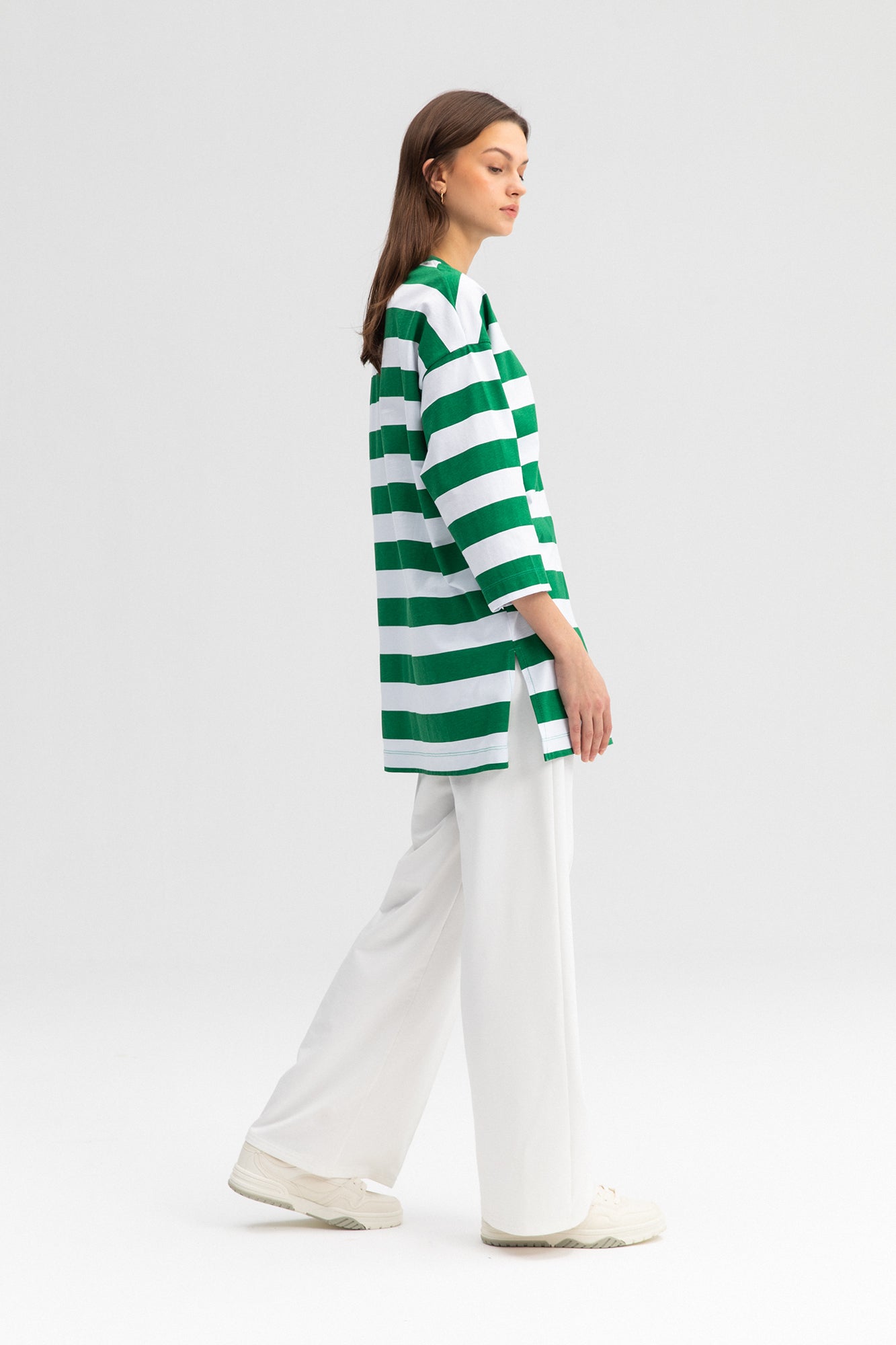 STRIPE OVERSIZE T-SHIRT