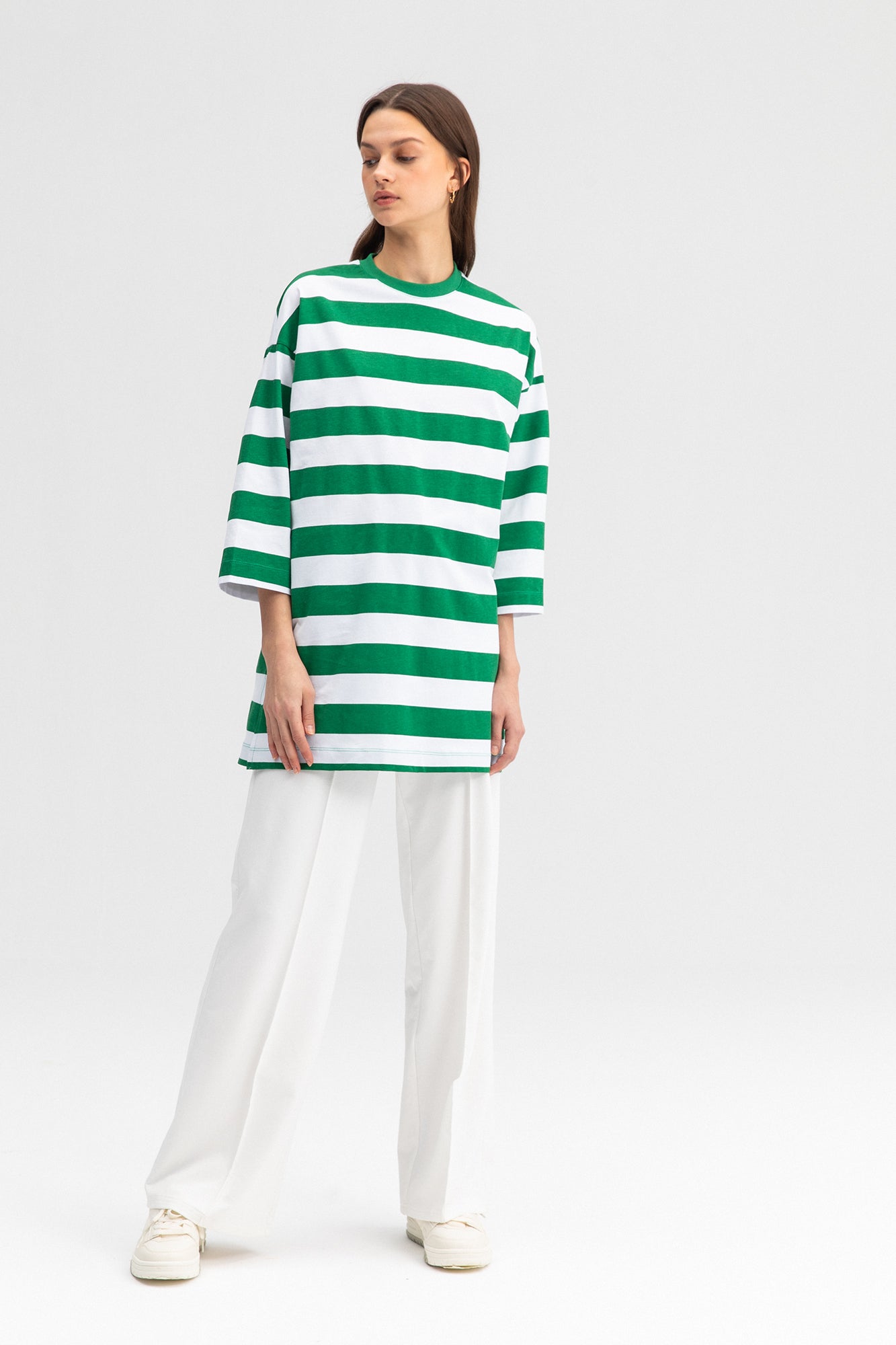 STRIPE OVERSIZE T-SHIRT