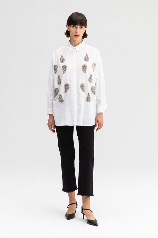 STONEWORK COTTON SHIRT