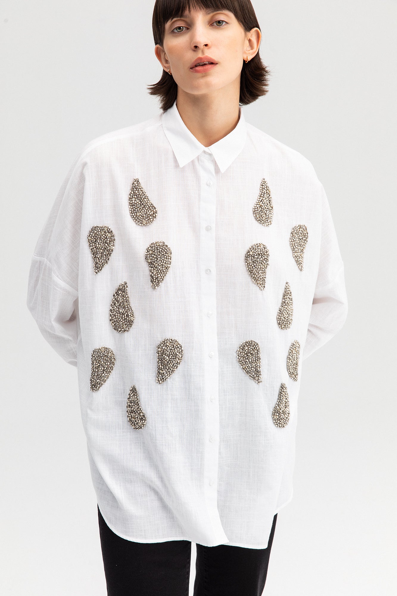 STONEWORK COTTON SHIRT