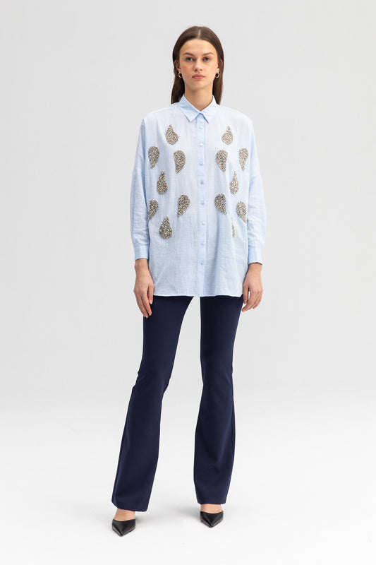 STONEWORK COTTON SHIRT