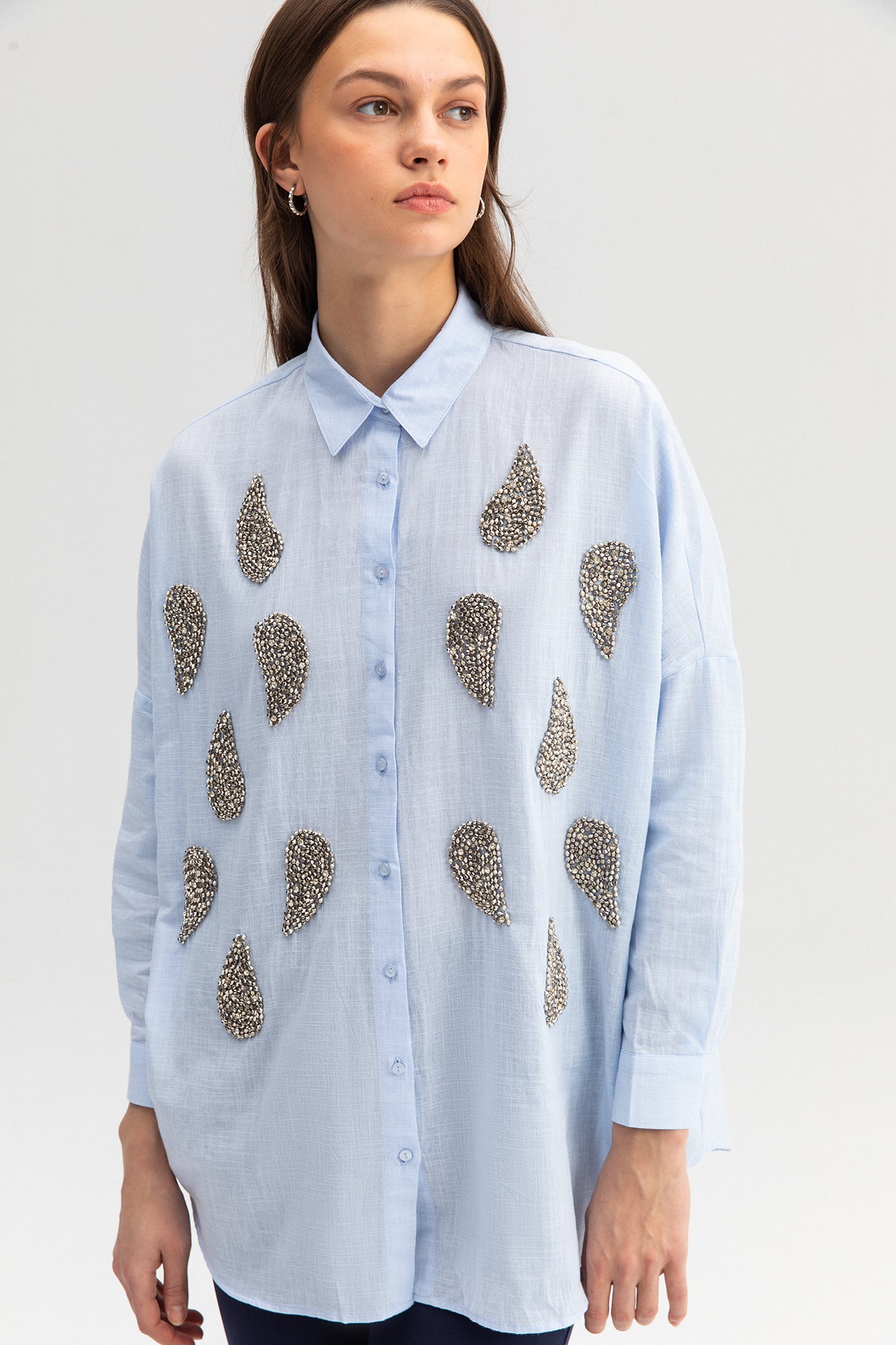 STONEWORK COTTON SHIRT