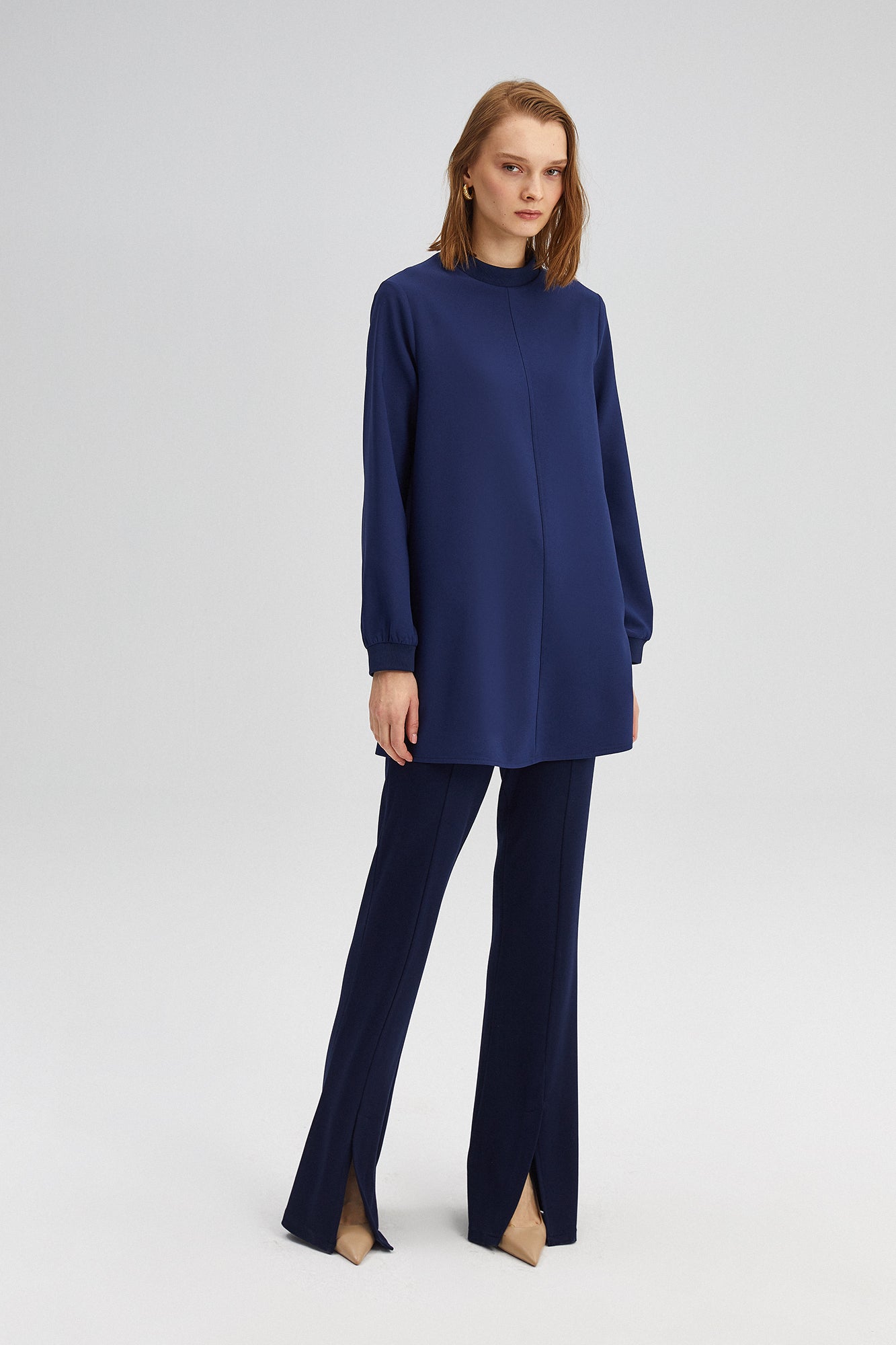 A LİNE CREPE TUNIC