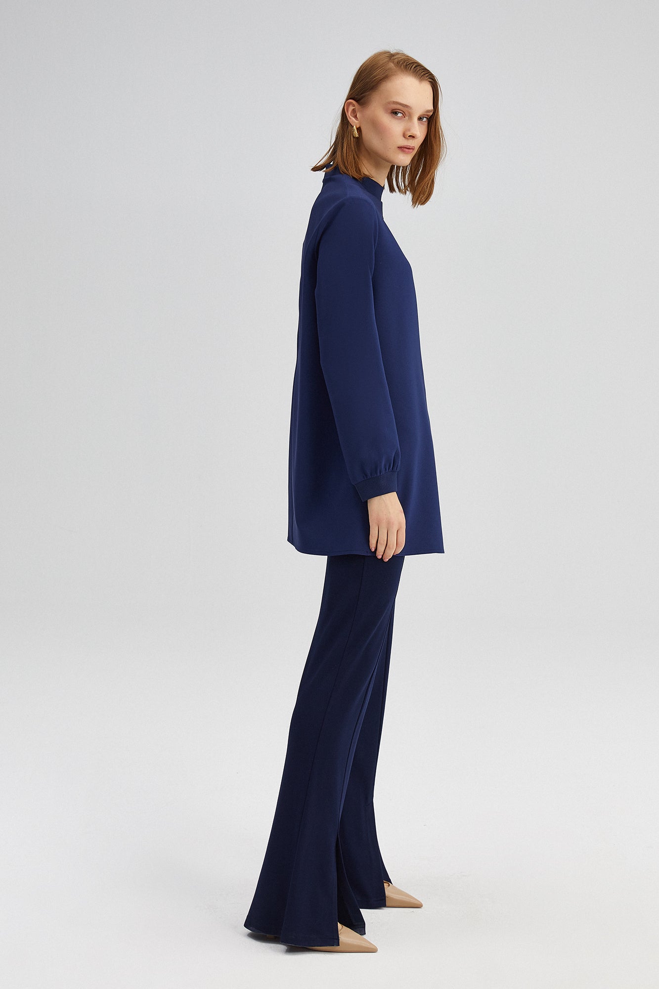 A LİNE CREPE TUNIC
