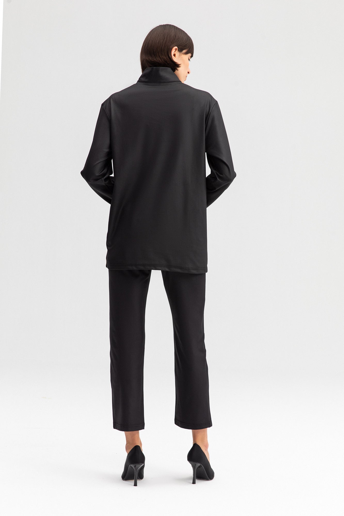 NECKBAND TUNIC TIGHT SET